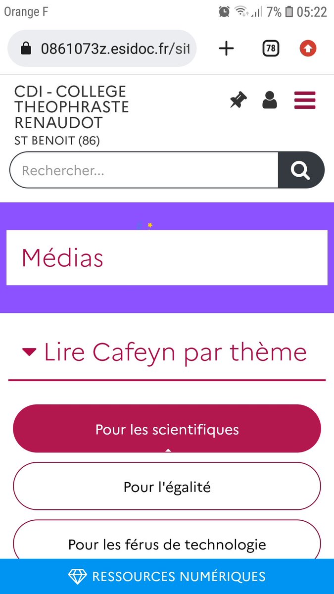 ernaux's tweet image. 📰La @LaSpme arrive @EMI_Poitiers 🔜🔜 #Esidoc est réorganisé  #EMI  🙏@Canope_Soldoc pour ses astuces . Cc @canope_86