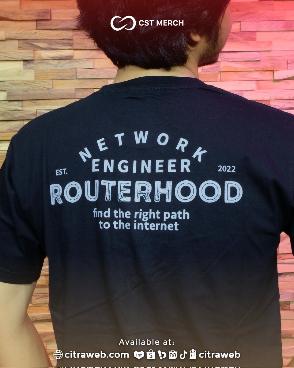 mikrotik_id's tweet photo. Edisi Terbaru โจ๐ T-shirt Networking
Dapatkan T-shirt dengan nuansa internet dan dunia IT edisi terbaru dari Citraweb.
Buruan Checkout Sebelum Request Timed Out
๐https://t.co/Mf0tKGzmT0
#CitrawebMerch #Merchandise #Kaos #KaosNetworking #Tshirt #Marketplace #Citraweb https://t.co/7VRGA70RmK
