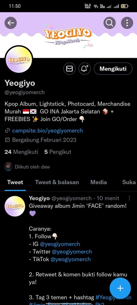 boraboravie's tweet photo. @yeogiyomerch Done all rules, bismillah wish me luck 💜
@thvjodohorang @itsnanayaaa @jungkyoonki
#YeogiyoJimin #Jimin_FACE
#SetMeFreePt2lsComing https://t.co/faoft4YhaV