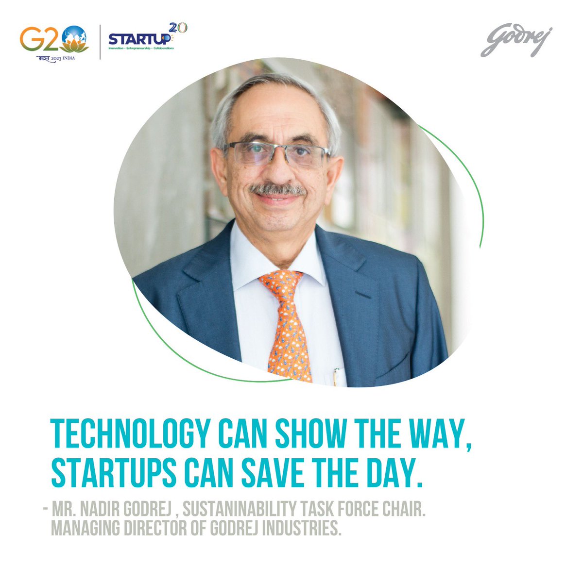 Godrej Group on Twitter "Mr. Nadir Godrej, Chair of the Sustainability