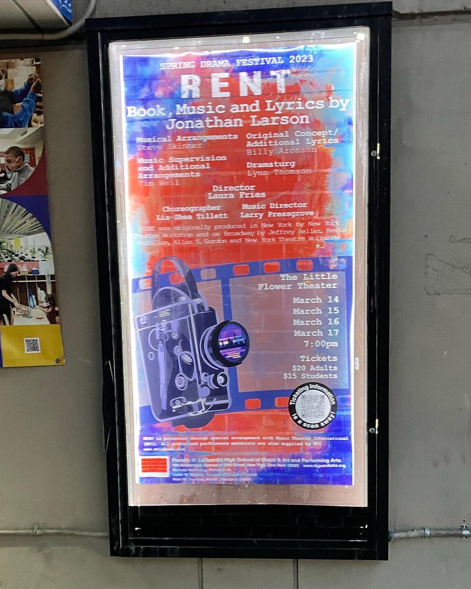 ccruz718's tweet photo. @NY1 @museumbroadway Watched your segment on the opening of the museum and interview with  @wilsonjheredia_ . You would be proud to know that Rent is currently running at LaGuardia High School. Angel’s fierce costume lives on! @LaGuardiaHS_PA https://t.co/bkpseY7SEZ