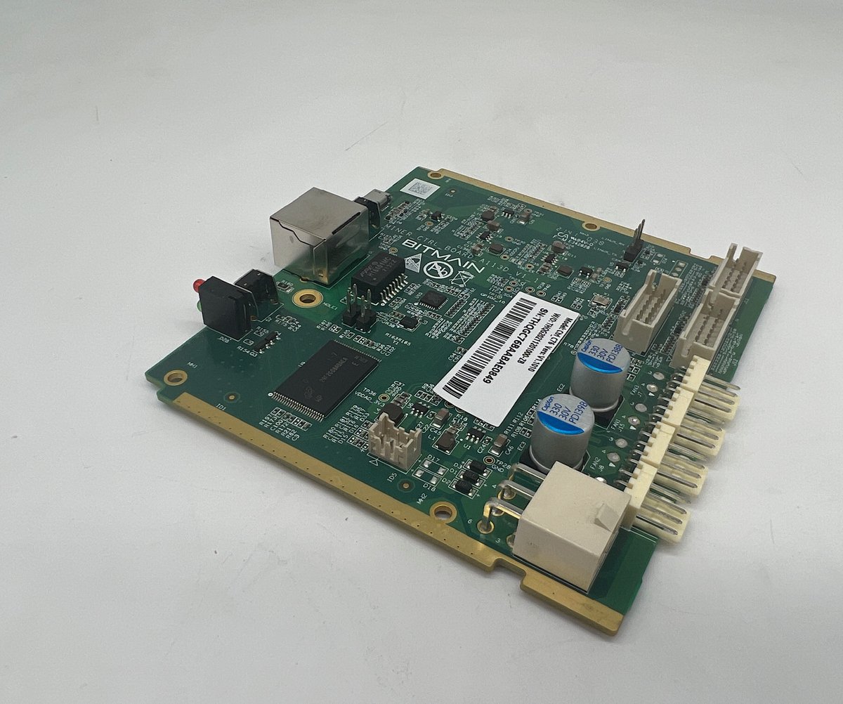 ASIC_CHINA's tweet image. New original Bitmain C76 control board.
Price: 55$/pc.
Warranty - 6 months.
For S19j Pro, S19XP miners.
For big order can be good discount.

WhatsApp: +8615219501471
e-mail: sv@china-sells.com

#asic #miners #controlboards