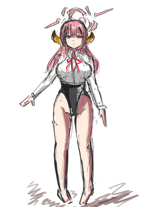 ハイレグアルの落描き
表情はどっちも好き、手の位置が微妙だからいいの思い付いたら変えてみる
#ブルアカイラスト部 #ブルアカ 