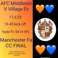 All support appreciated tonight as we look to win the competition back to back. Massive game for the boys and one were all looking foward to 🧡💙