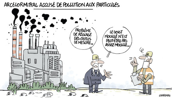 AriaLavrilleux's tweet photo. Le clin d'oeil de Charmag sur notre enquête et les justifications d'#ArcelorMittal 😆👌

c'est dans la nouvelle newsletter #Pointue de @l_castelly  sur @Marsactu (abonnez-vous 📩https://t.co/tIdwVK6i5V) https://t.co/RCZU5yNu43