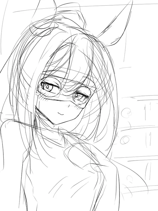 エルちゃん落書き
 #エルコンドルパサー生誕祭2023 