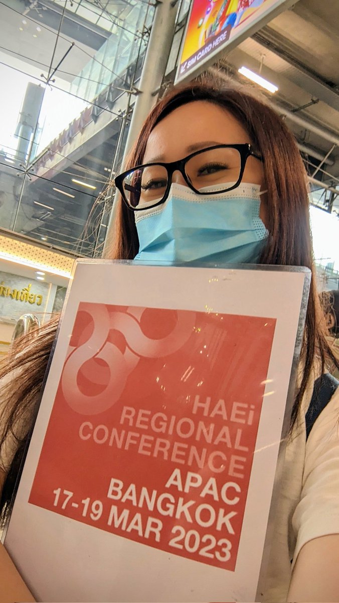 tsysylvia's tweet image. Here I come HAEi APAC conference in Bangkok!🇹🇭
#HAEi #HAE #Scientific #Immunology #Nurse