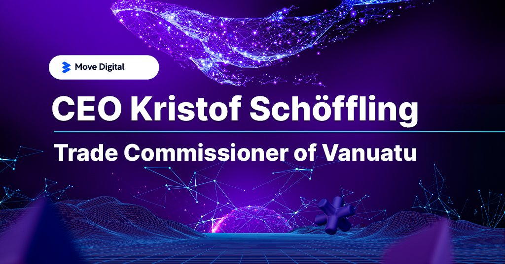 movedigitalcom's tweet photo. Move Digital founder and CEO Kristof Schöffling has been appointed Trade Commissioner of Vanuatu to Thailand. Schöffling was officially signed into the role by the Vanuatu Minister of Foreign Affairs Marc Ati. 

https://t.co/cFU37SN8Rz https://t.co/fGpXteg0iv