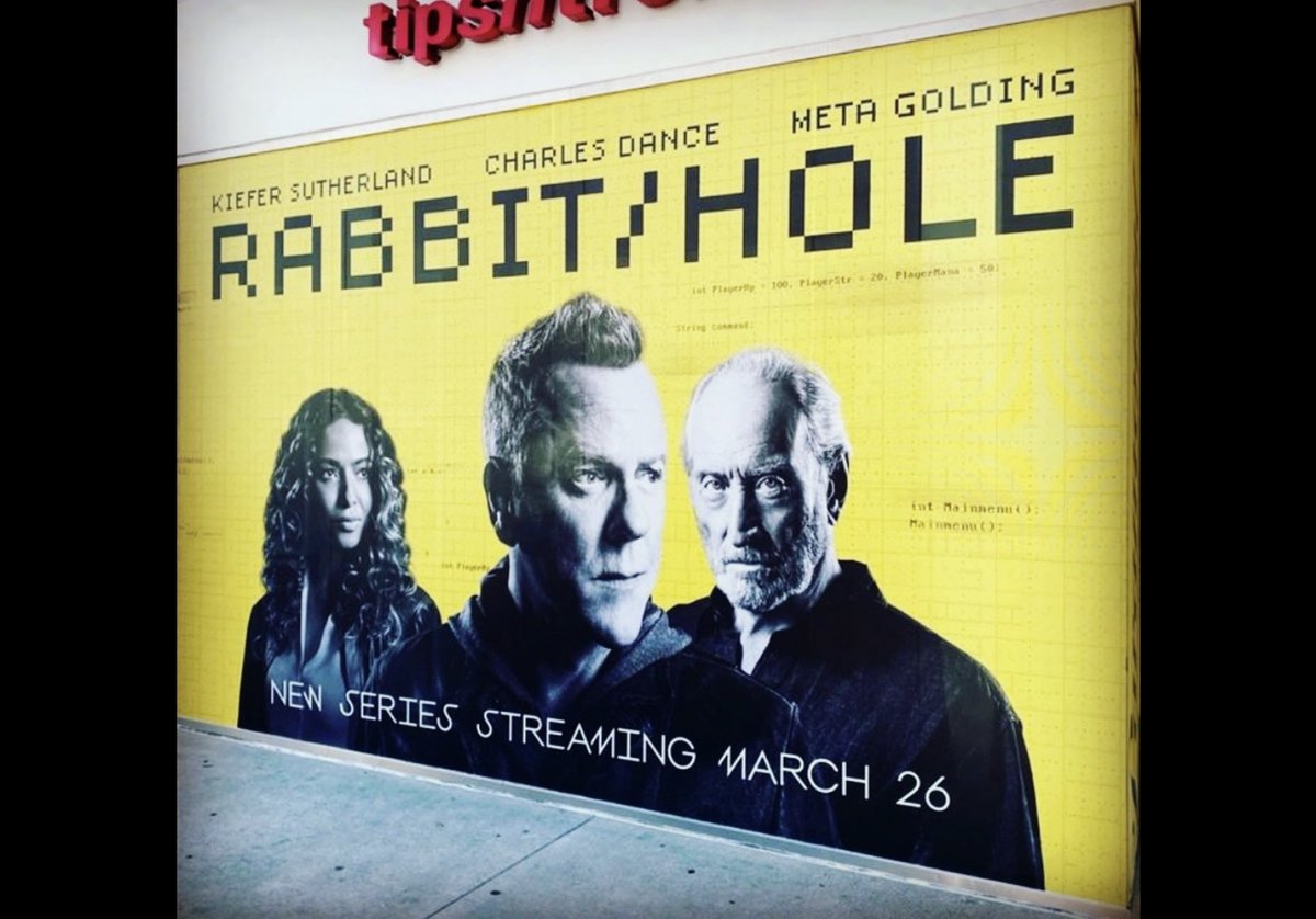 Had the pleasure of having these wonderful souls in my chair! Check out <a href="/RabbitHolePPlus/">Rabbit Hole</a> Mar 26 on <a href="/paramountplus/">Paramount+</a> ! <a href="/metagolding/">Meta Golding</a> <a href="/RealKiefer/">Kiefer Sutherland</a> #charlesdance #RabbitHoleSeries