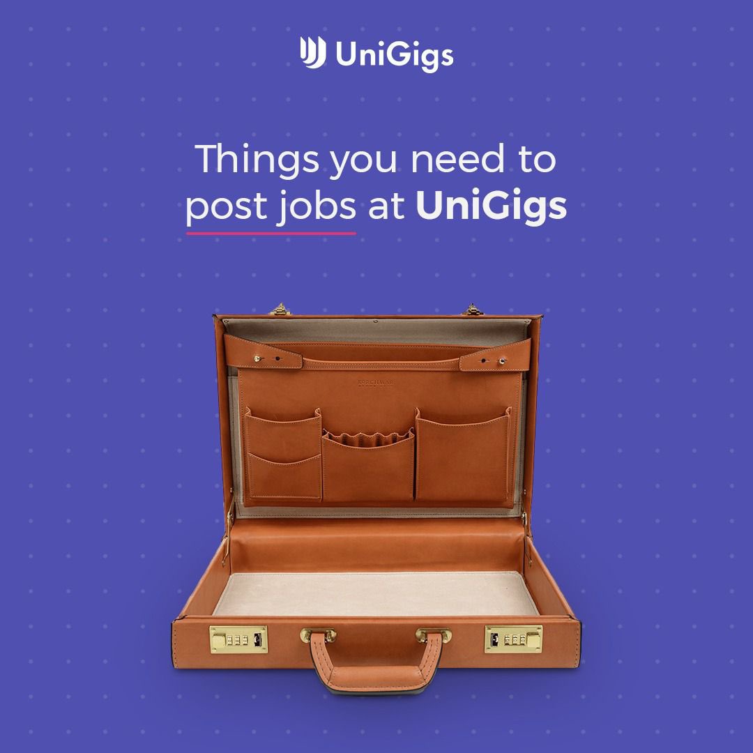Posting Jobs for free at UniGigs is a cakewalk. Choose the finest freelancer now! 
.
.
.
#unigigs #unigigsofficial #freejobposting #freejobpostingsite #freelancingjobs #freelancingbusiness #explore