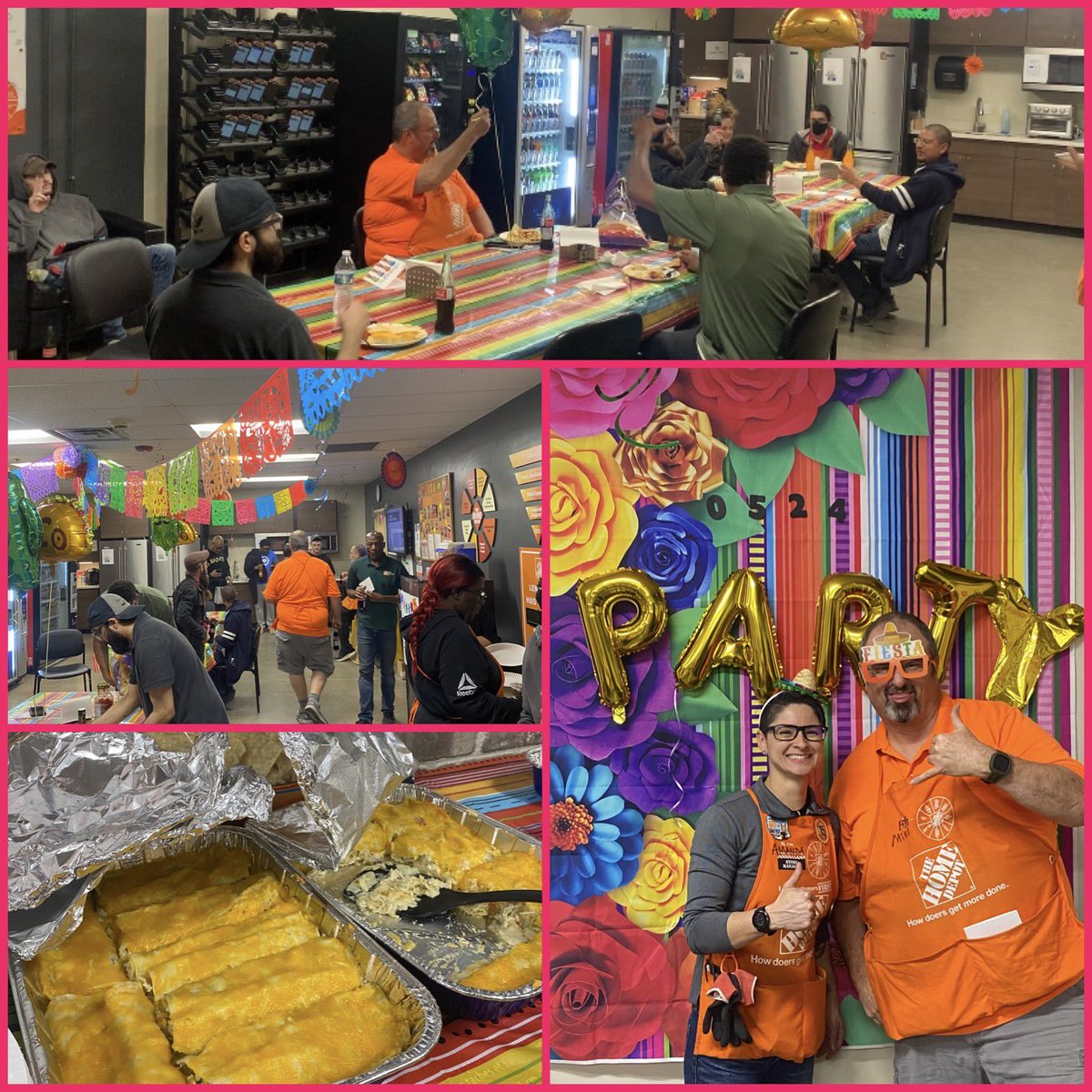 MrsAVega0587's tweet image. Bienvenido a la fiesta!! We had so much fun kicking off success sharing with our overnight team!! #Divertido #FunWithFreight #HopeYoureHungry #FiveTwoFour