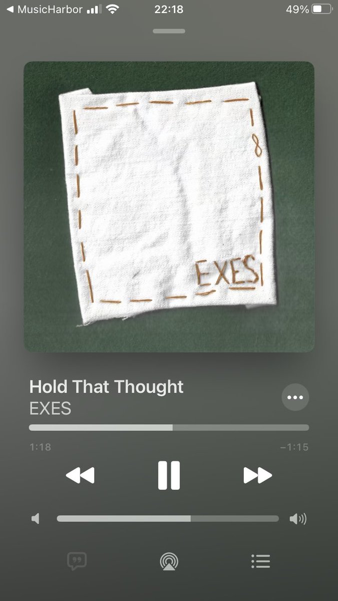 <a href="/WeAreExes/">EXES</a> Hold That Thought! Just heard it, and it’s so good!