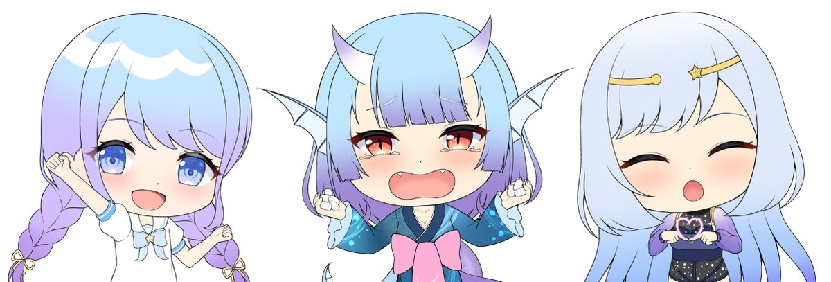 「続きいつ描けるか分からないから、とりあえずとある三姉妹を 」|ナナフジのイラスト