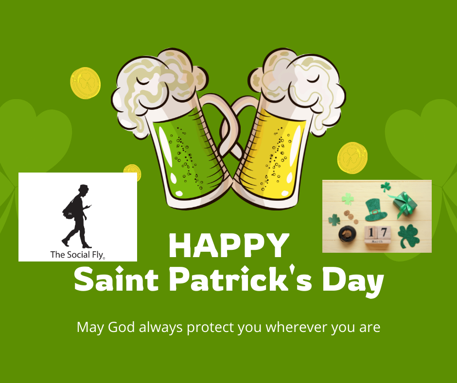Thesocialfly's tweet photo. (CLICK ON Pictures to EXPAND to READ)

Good morning and Happy St. Patrick's Day/Friday! 🍀 

We’ll see YOU @ Malone’s and The LookOut!
 
Remember, Be Smart, Safe, and have FUN! 
 
Jimmy aka The Social Fly https://t.co/8VZKfXLwR7