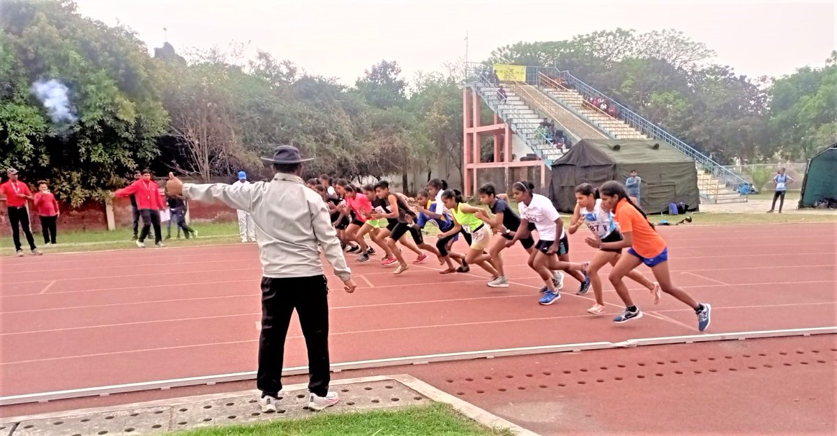 #10KaDum Athletics competition organised by UPAA at SAI NSRC #Lucknow, celebration@InternationalWomensDay started with full zeal, around 200 female Athletic Athletes reported. #IWDSports