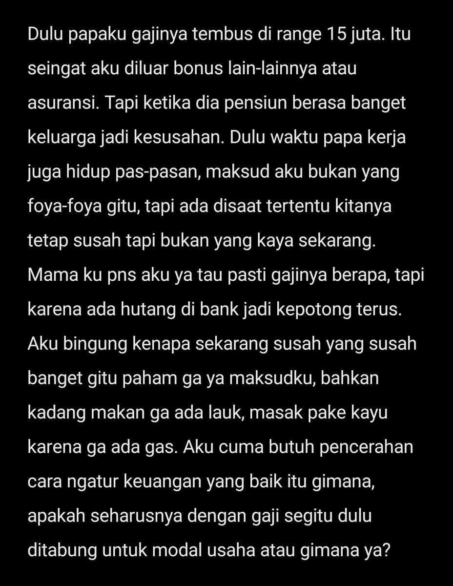 worksfess's tweet photo. CW // gaji

Work! Mau nanya buat kakak-kakak yang udah kerja, terima kasih buat yang udah respon https://t.co/RAEpI293kZ