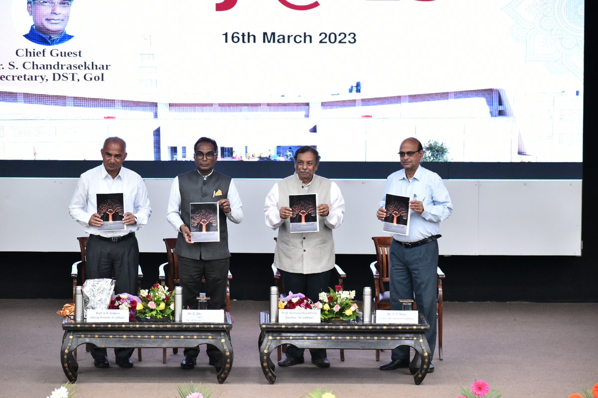 iitjodhpur's tweet image. IIT Jodhpur celebrated 15 years of achievements in Academia and Research with Inauguration of IITJ@15 on 16th March 2023. @IndiaDST @SantanuChaudhu3 

#iijodhpur #iitjat15 #launch #inaugration #technology #hub #celebration #science