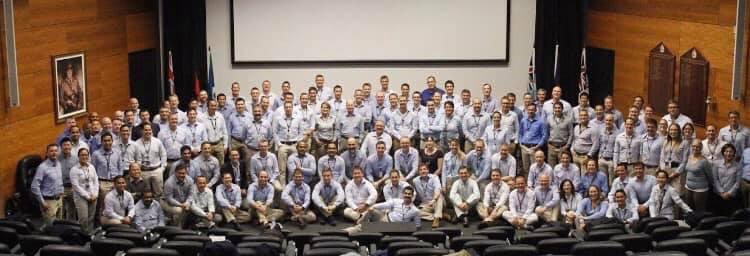 ChesterfieldO5's tweet image. Farewell to our friend, mentor, and stalwart Welsh coal advocate, Rear-Admiral James Goldrick, AO, CSC, RAN (Rtd).

Thank you for your insights, your wisdom, and your quick wit. And of course, your stunning dress-sense. Australia will miss you.

From the @acsc_j class of 2018.