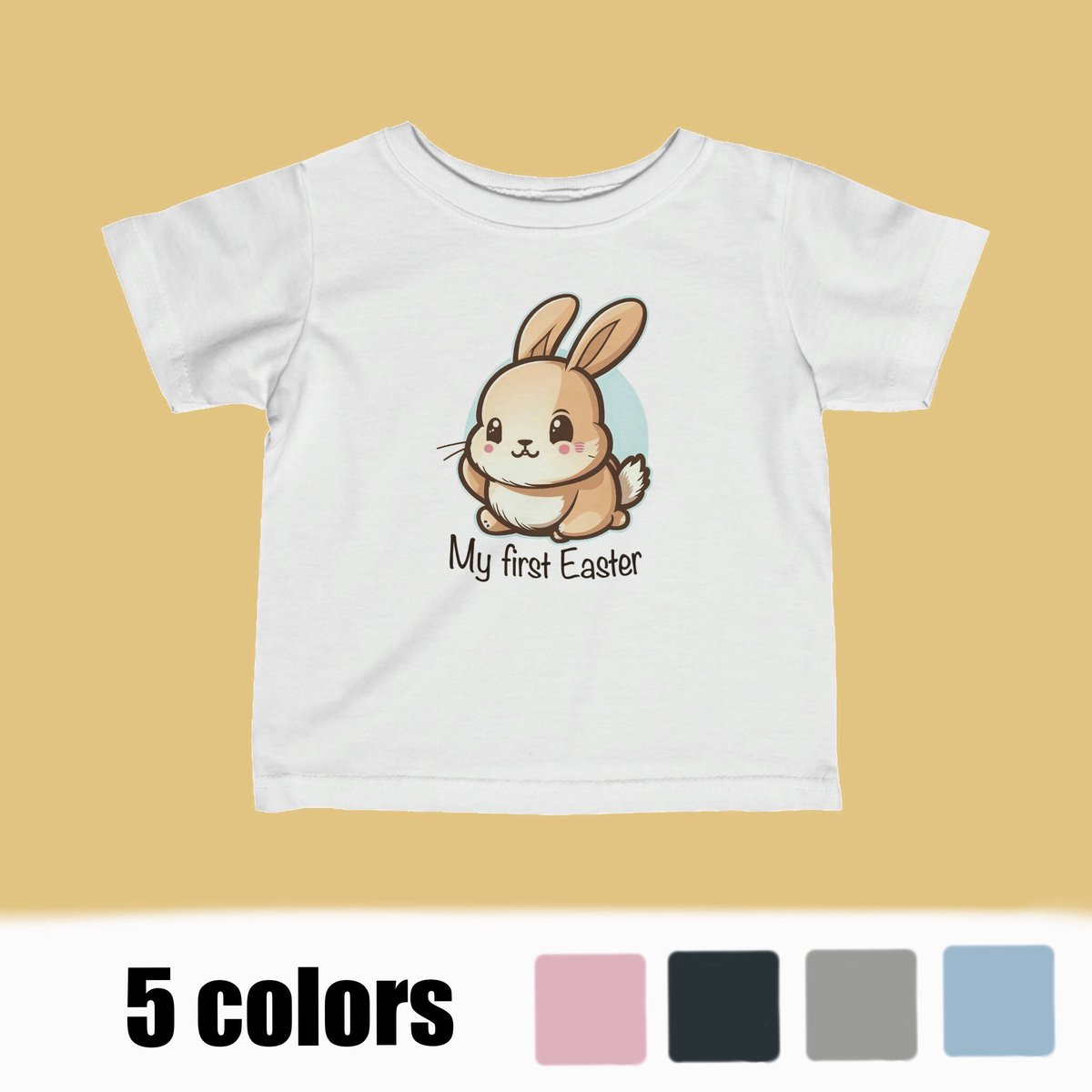 Im working on design for the little one for this Easter, I already have some available at my #etsy, check it out! #bunnykidsshirt #easterkidsshirt #bunnybabyshirt #easterbabyshirt #toddlershirt #cutebabygift #easterbabygift #babyboyoutfit #babygirloutfit etsy.me/3mZOnNO