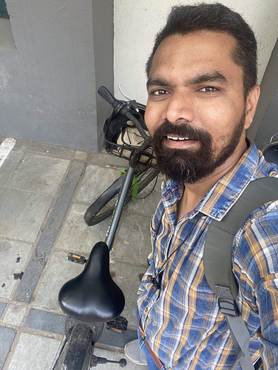 Sid_Being_Human's tweet photo. Day 90
17-03-2023
#100daysofcycling #commutefromhometooffice #greenindia #selfchallenge #MakingCitiesLiveableAgain #MovePeopleNotCars #SustainableMobility #MYBYK @mybyk_in https://t.co/Q4y7ETfe8v
