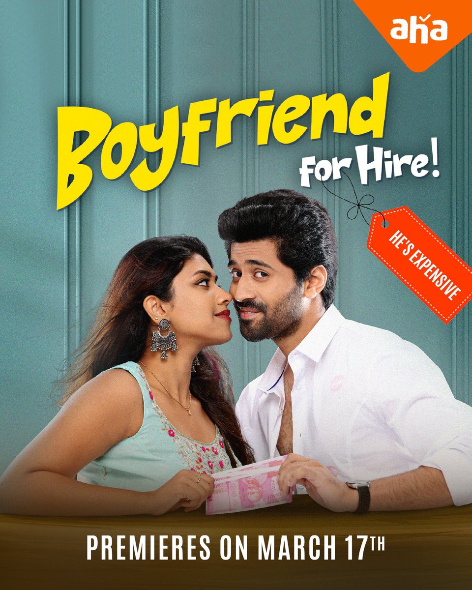 The High in Demand Boyfriend has come closer to you

#BoyFriendForHire STREAMING NOW ON AHA aha.video/movie/boy-frie… 

@mynameisViswant @malavika2831 @isantydirector @Chaitanyaniran @niran_reddy @venumadhavpeddi @Primeshowtweets @swastikacinema @AsrinReddy