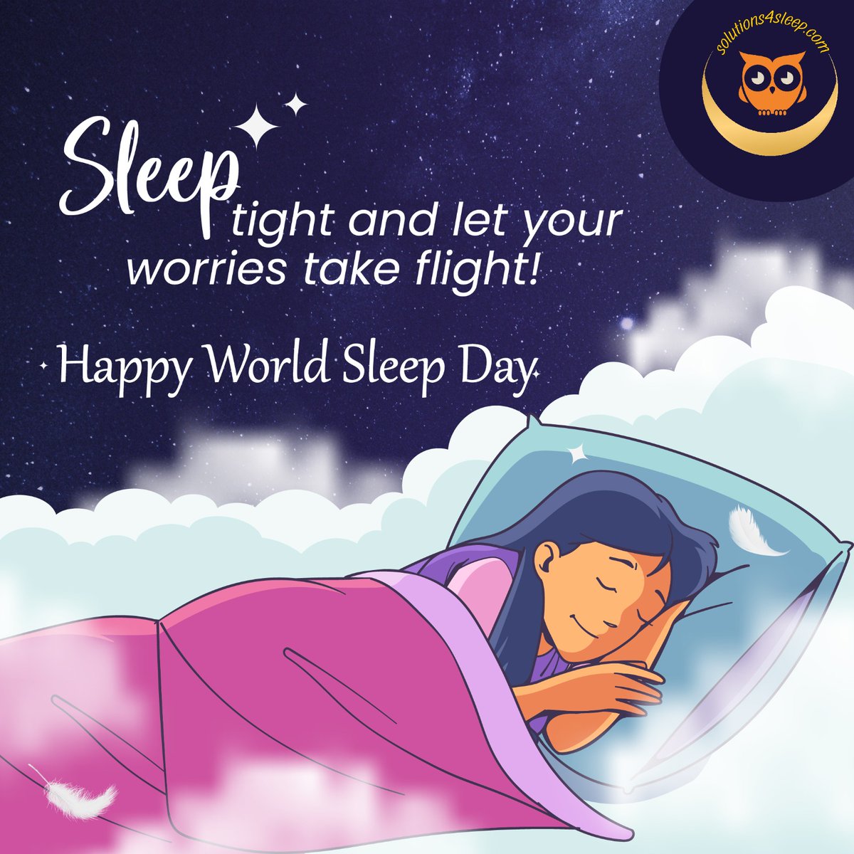 Sleep is the ultimate luxury, let's make sure we get enough of it.

Happy World Sleep Day!!!

#Solutions4Sleep #WorldSleepDay #GoodNightSleep #SleepSolutions #SleepforHealth #BetterSleepBetterLife