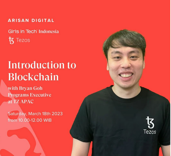 Yuhuu, tomorrow I will be the moderator of this #blockchain event by <a href="/tezos/">Tezos</a> @GirlsintechID