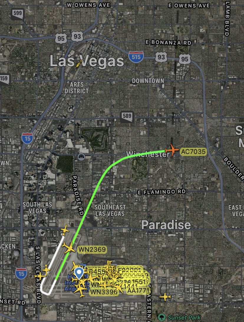 #Flames depart Vegas after a win for the first time in franchise history.