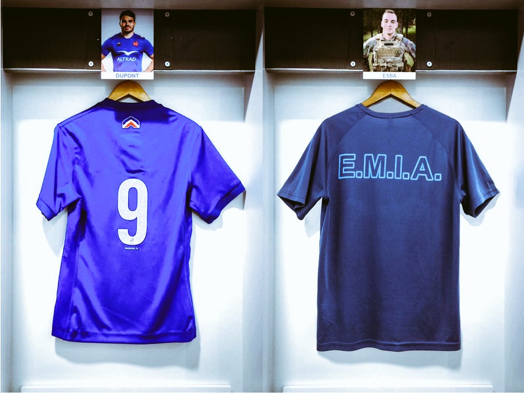 SaintCyrCoet's tweet photo. Demain, #NeFaisonsXV à l'occasion du dernier match du Tournoi des #SixNations2023 
Les officiers-élèves de l’EMIA au rendez-vous du choc France - Pays de Galles sur @France2tv, pour interpréter les hymnes français et gallois.
Tous avec les bleus🇫🇷
#XVdeFrance #SixNations #FRAPDG https://t.co/Jd2uDOeSZV