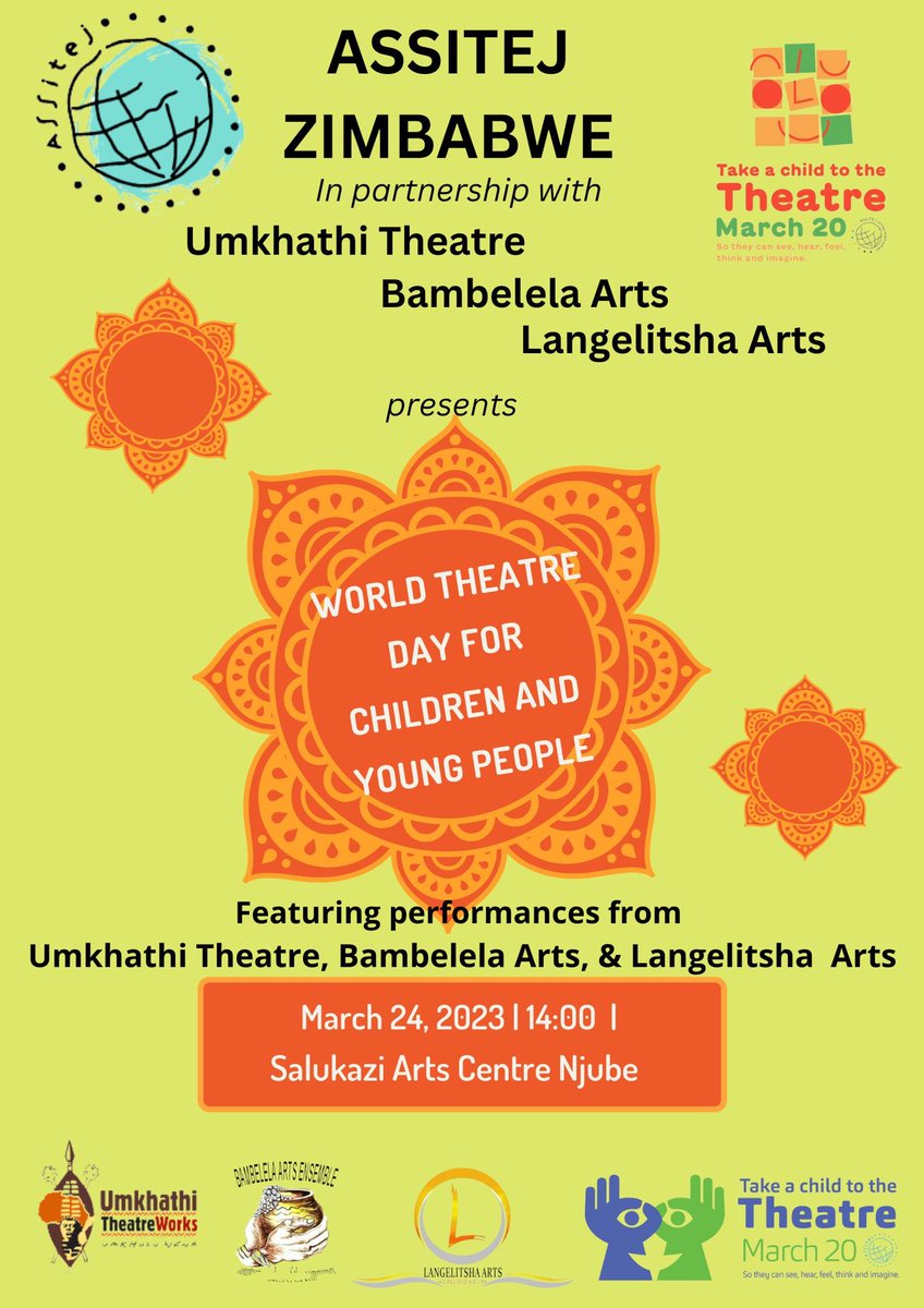 BChildfest's tweet photo. Let’s celebrate theatre for young audiences https://t.co/QSIWEd9fD8