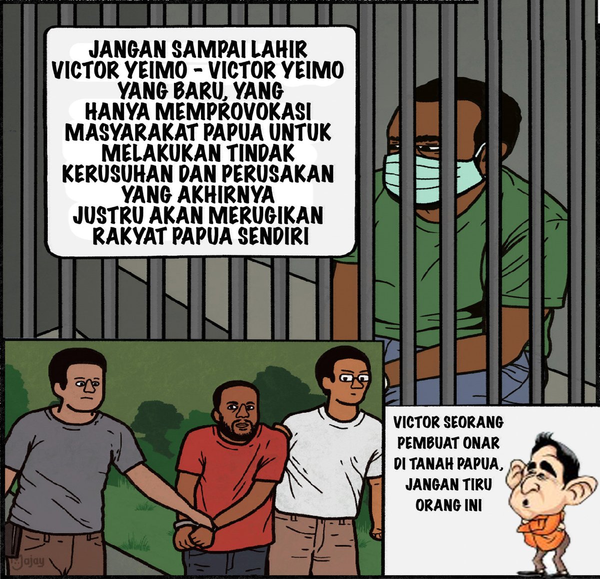 AcehArakate's tweet photo. Victor seorang pembuat onar di tanah papua, jangan tiru orang ini
#victoryeimo
#tangkapvictor https://t.co/51wyx1W4OJ
