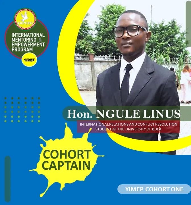 Ewume John Eko alias Moja Moja marches on corpses of innocent students in Buea.

On Wednesday, March 15, 2023, a student in the Faculty of Law and Political Science, University of Buea,  Ngule Fonteh Linus was pulled out of his hostel in Muea, Buea and killed by Government