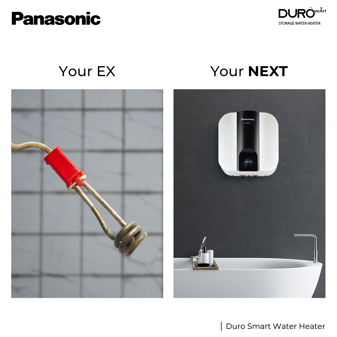 AnchorPanasonic's tweet photo. When life offers an upgrade, take it. Switch to Duro Smart Water Heater for a more effortless and enjoyable bathing routine.
Get it here: https://t.co/duzQDhJnub
#Panasonic #PanasonicDuro #DuroSmart #WaterHeater #Geyser https://t.co/9RCADPCAfe
