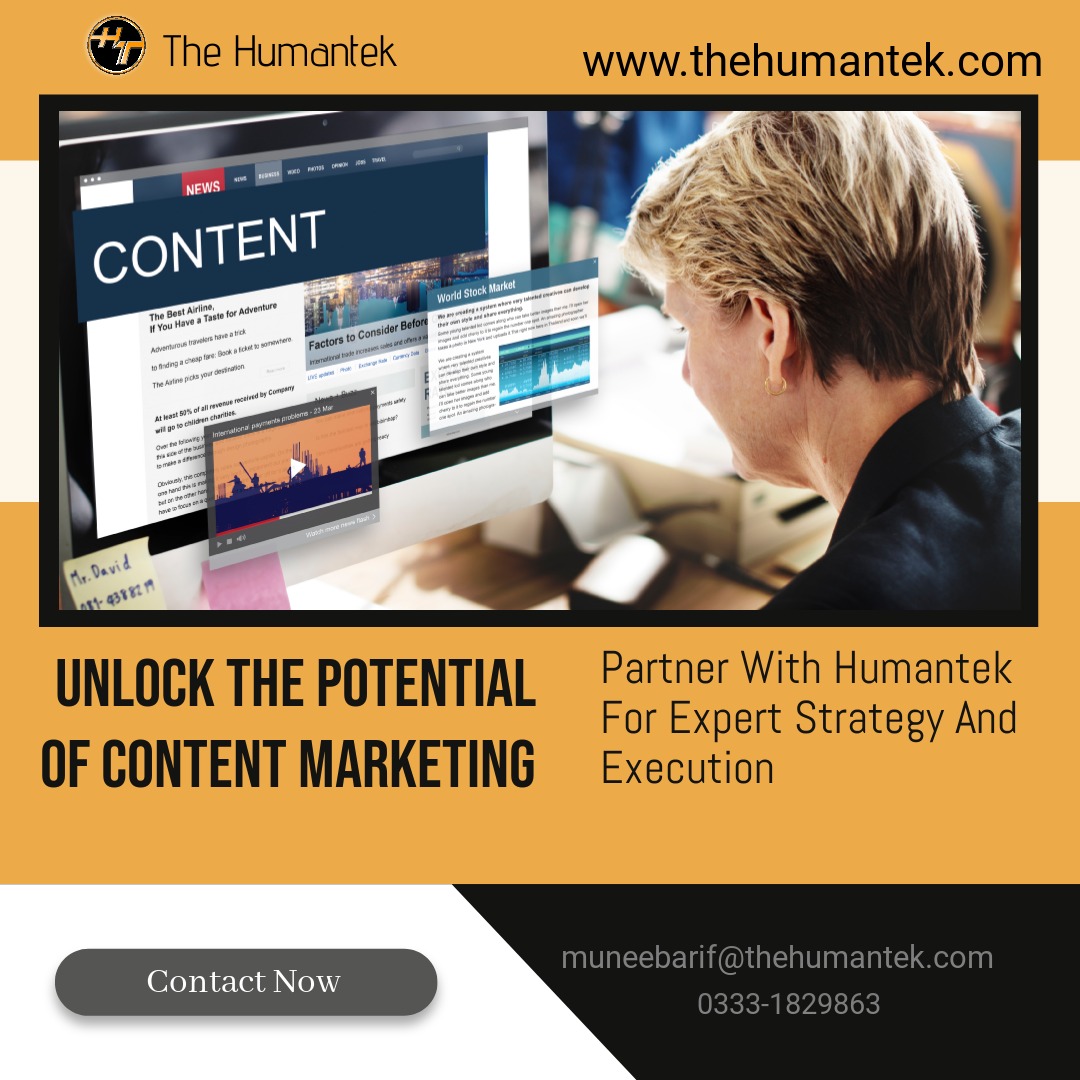 MuneebArif01's tweet photo. Unlock the power of content marketing to attract and engage your audience with HumanTek's writing services. Build trust, improve your search engine ranking, and showcase your brand identity with high-quality, relevant content. #ContentMarketing #DigitalMarketing #ThehumanTek" https://t.co/GqIaWgjz7y