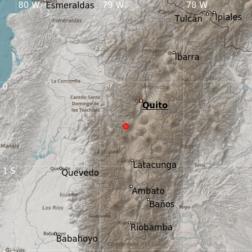 IGecuador's tweet photo. #SISMO ID:igepn2023fhmz Revisado 2023-03-17 01:11:53 TL Magnitud: 3.6 Profundidad: 2 km, a 13.2 km de Machachi, Pichincha, Latitud: -0.52 Longitud:-78.69 Ecuador. Sintió este sismo? Repórtelo en https://t.co/4CxnCTHD7o https://t.co/z8dklywPeA