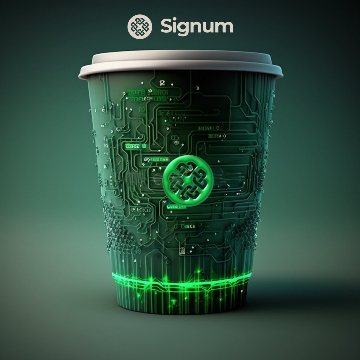signum_official's tweet photo. Good morning, Signum community!  ☕️

Start your day with a smile knowing that by mining Signum, you're supporting a sustainable blockchain that's easy on the environment.

Join the movement!🌱
https://t.co/udSXsNjttr

#Signum #sustainable  #GreenEnergy #PoCPlus #NFT #DeFi #Signa https://t.co/uiPTlMysh4