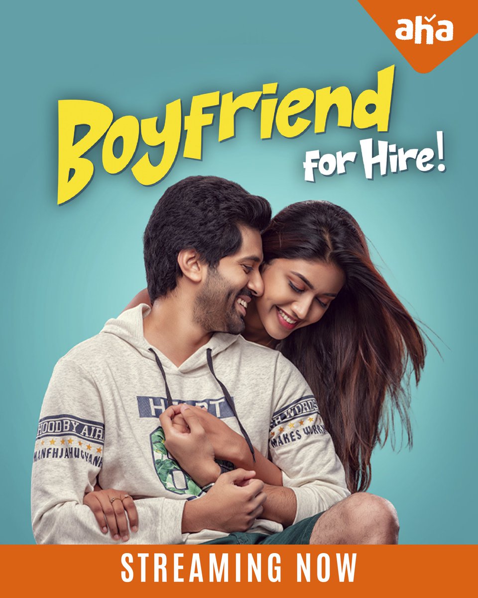 The High in Demand Boyfriend has come closer to you♂️ #BoyFriendForHire STREAMING NOW ON @ahavideoIN📲 Watch this Rom-Com Entertainer with your family! @mynameisViswant @malavika2831 @isantydirector @Chaitanyaniran @niran_reddy @venumadhavpeddi @Primeshowtweets @swastikacinema