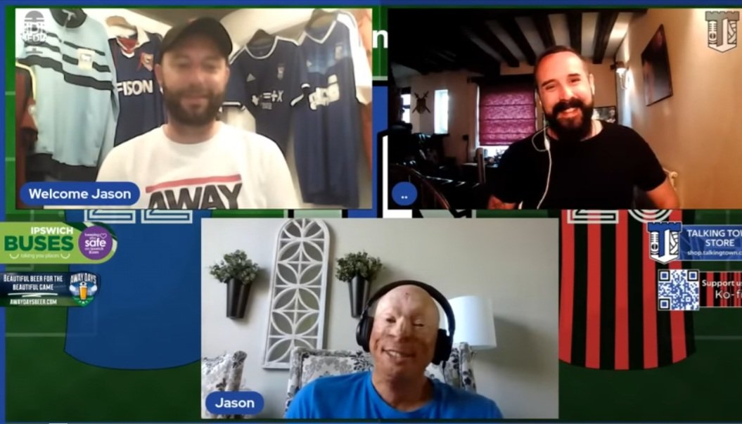 @Schechterle_Jas is back for his second visit to Portman Road this weekend, if you haven't seen our brilliant interview with Jason, with myself and <a href="/BenAdams911/">Ben Adams</a> take a look 👀 Such an inspiration to so many people and a great guy 💙
⚽️🚜🔵⚪️
#itfc 
youtube.com/live/rgslS0XaV…