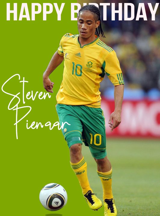 Happy Birthday Steven Pienaar 