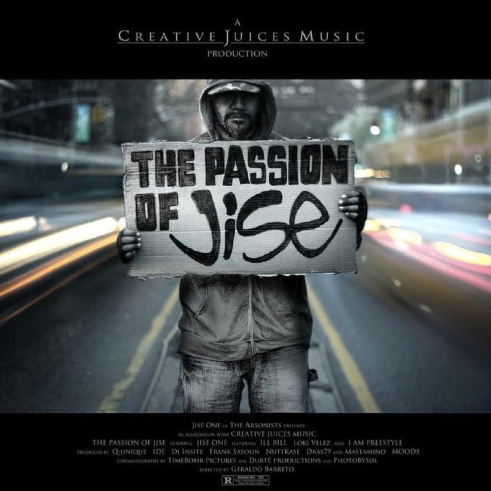 8 years ago today, <a href="/ASF_FAM/">The Arsonists</a> member <a href="/JiseOne2/">Geraldo Jise Barreto</a> released his 3rd album The Passion of Jise under <a href="/CJMHipHop/">CreativeJuices Music</a> instagram.com/p/Cp4DqyRtPd6/