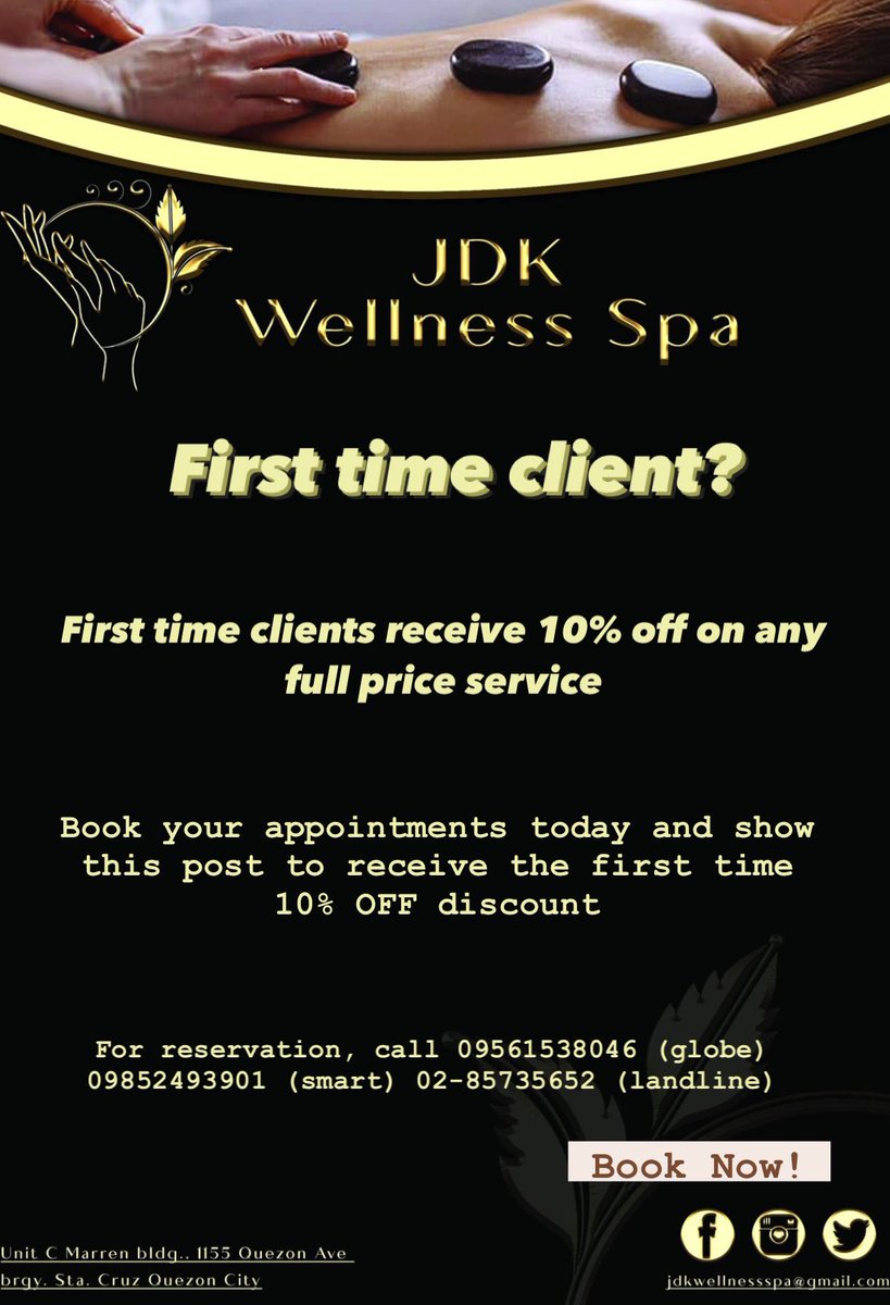 JDKWellnessSpa's tweet photo. So what are you waiting for?! Screenshot or save it na. See y’all..😉 https://t.co/yUkhN4qED6