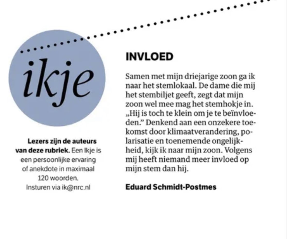 kardonsch's tweet photo. Kinderen van/zijn de toekomst!💙
Invloed in @nrc https://t.co/mY9RiwHpyf