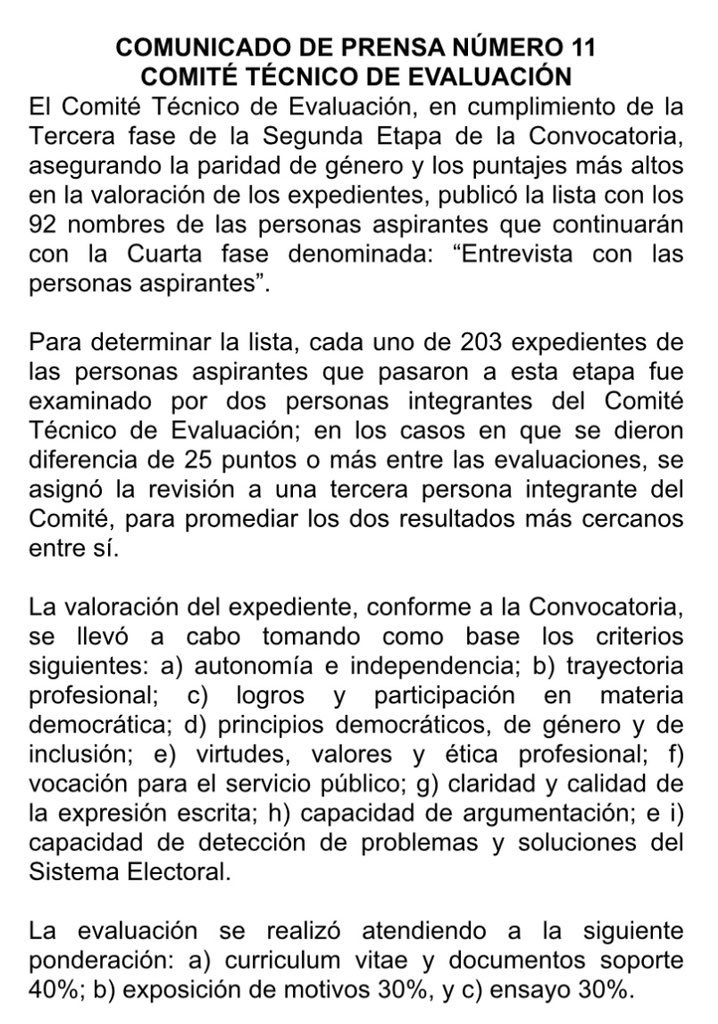 Comité Técnico tweet media