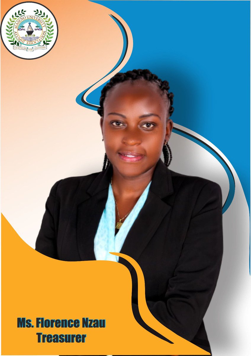 MasenoAlumni's tweet photo. Today, we would like to introduce you to one of our Alumni representatives, Miss Florence Nzau. https://t.co/mu7M8FOzwK
