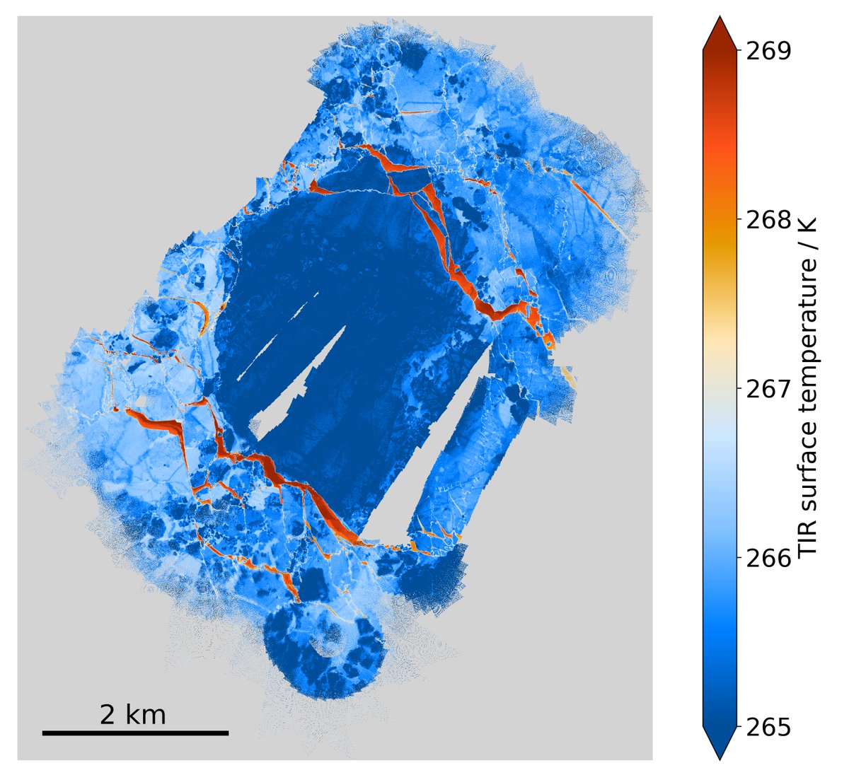 We have seen #Arctic #seaice melting away in summer,  but what happens to it in the cold and dark #polarnight? <a href="/arctic_linda/">Linda Thielke</a> joined the <a href="/MOSAiCArctic/">MOSAiC Expedition</a> expedition and explains why  thermal infra red cameras allow us to monitor the ice when we can't see it. 
blogs.egu.eu/divisions/cr/2…