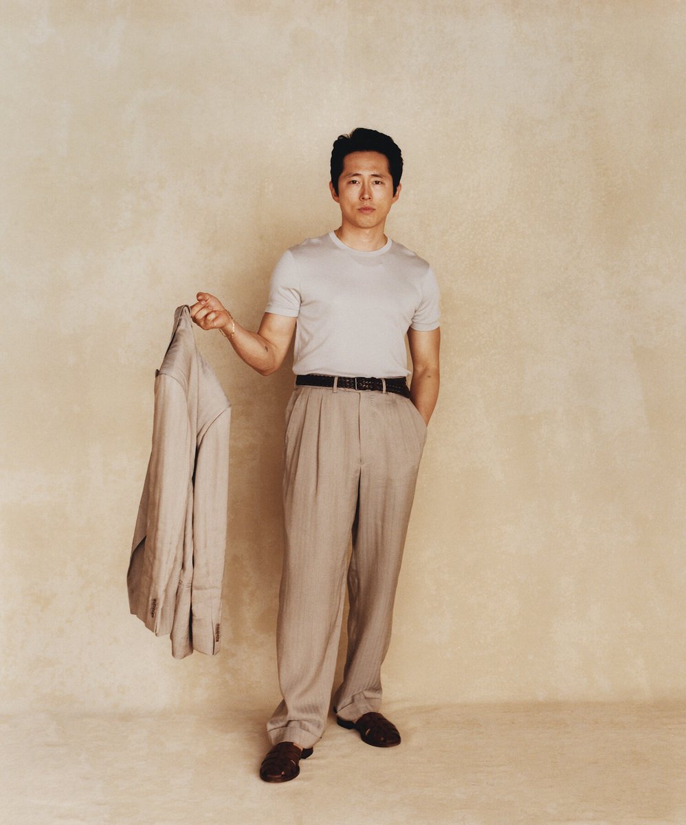 Feature: Steven Yeun for WSJ Magazine steven-yeun.com/feature-steven… <a href="/steveyeun/">឵🕊️</a> #StevenYeun #BEEF