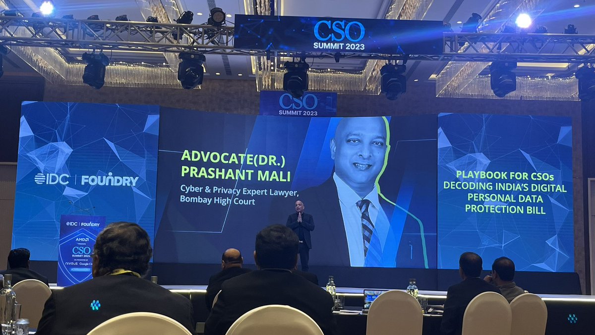 Nantharam's tweet image. Digital data protection bill 2022. #CSOSummit2023