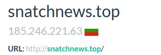 RakeshKrish12's tweet image. #Snatch #ransomware initially hosted in 🇧🇬
185.246.221.63, then transferred to 🇷🇺

Also found that same IP is C2 for #cryptbot #malware!
snatchnews./top
176.124.222.177
80.66.64.67

#Infosec #Intel #infosecurity #security #hack #ransom #darkweb #OSINT #cybersecurity #cybersec