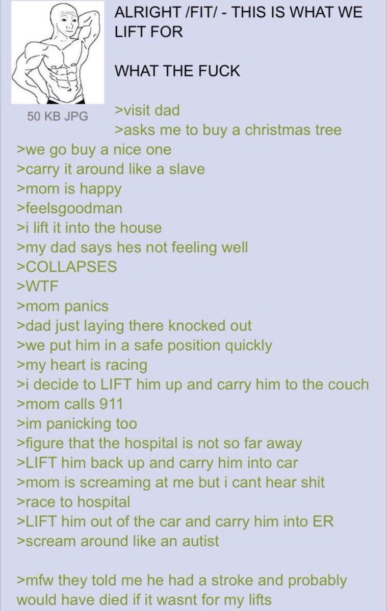 Greentext Poster tweet media