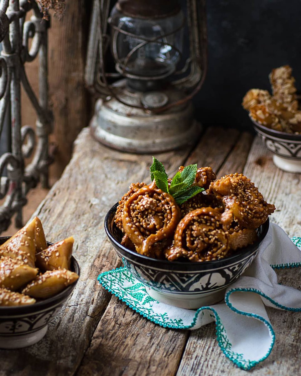 Chebakia, the tastiest of Moroccan desserts.